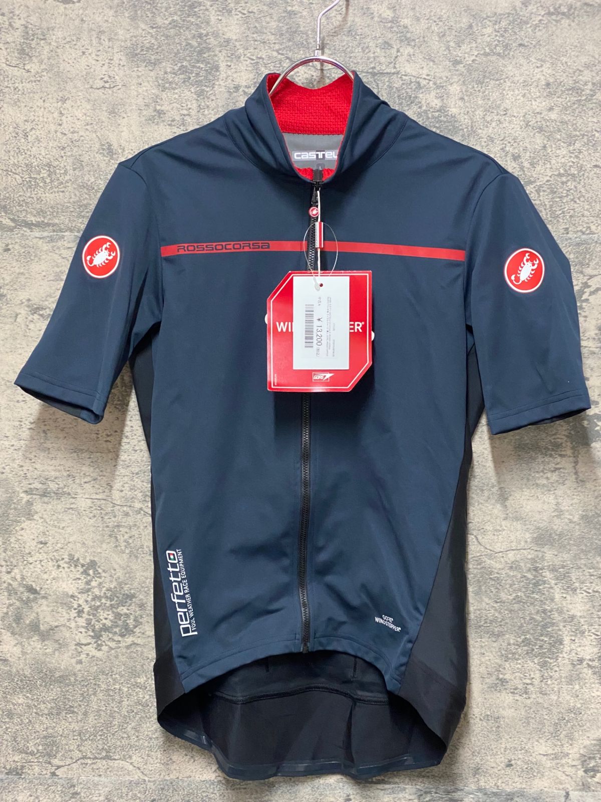 JP269 カステリ CASTELLI ロッソコルサ ROSSO CORSA PERFETTO 半袖