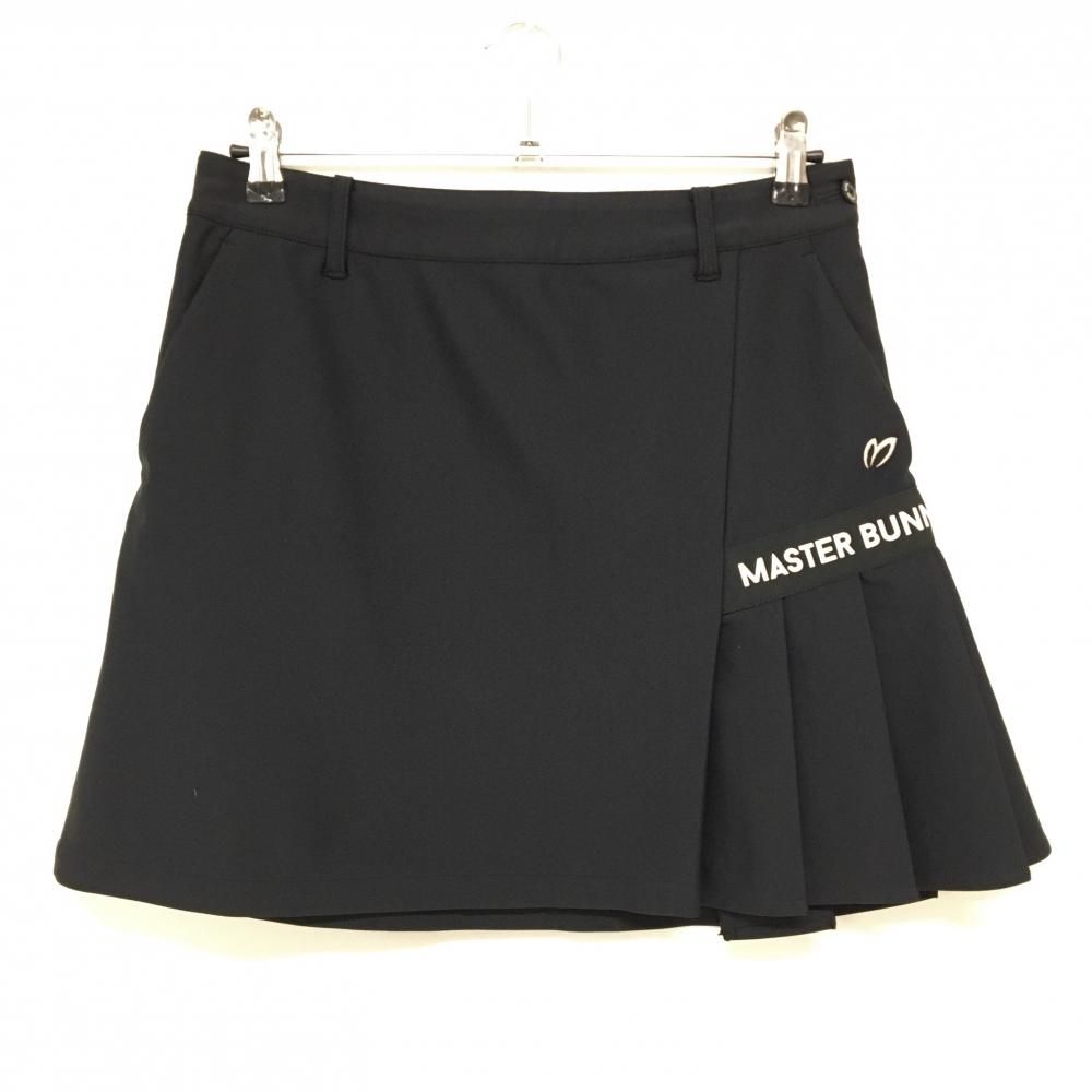マスターバニー スカート 黒 一部プリーツ レディース 2(L) ゴルフ