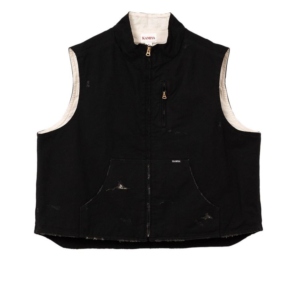 新品未使用】BORO DUCK VEST KAMIYA (G13VT025) メゾンミハラヤスヒロ