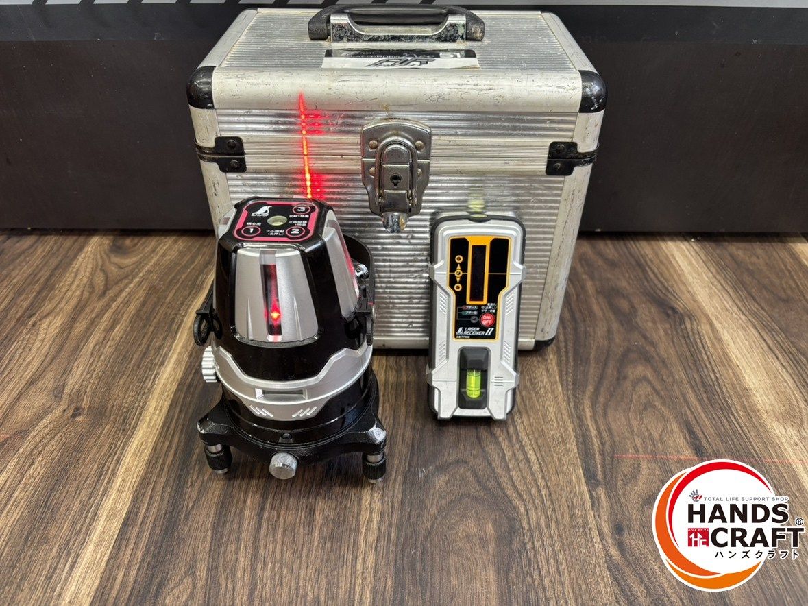 ♭ 品 シンワ 78241 墨出し器 通電のみ 受光器 ケース