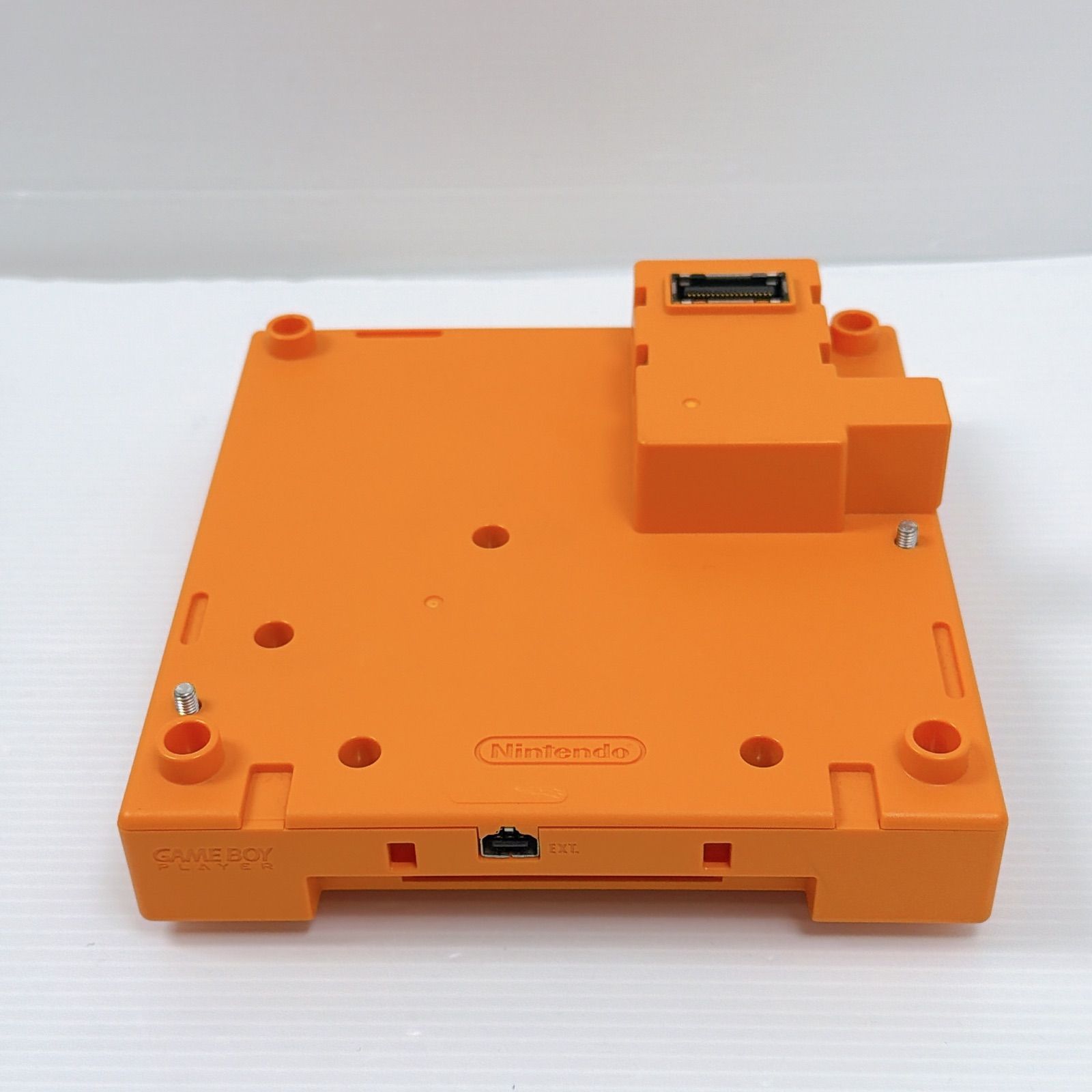 ゲームボーイプレイヤー オレンジ スタートアップディスク付き 良品