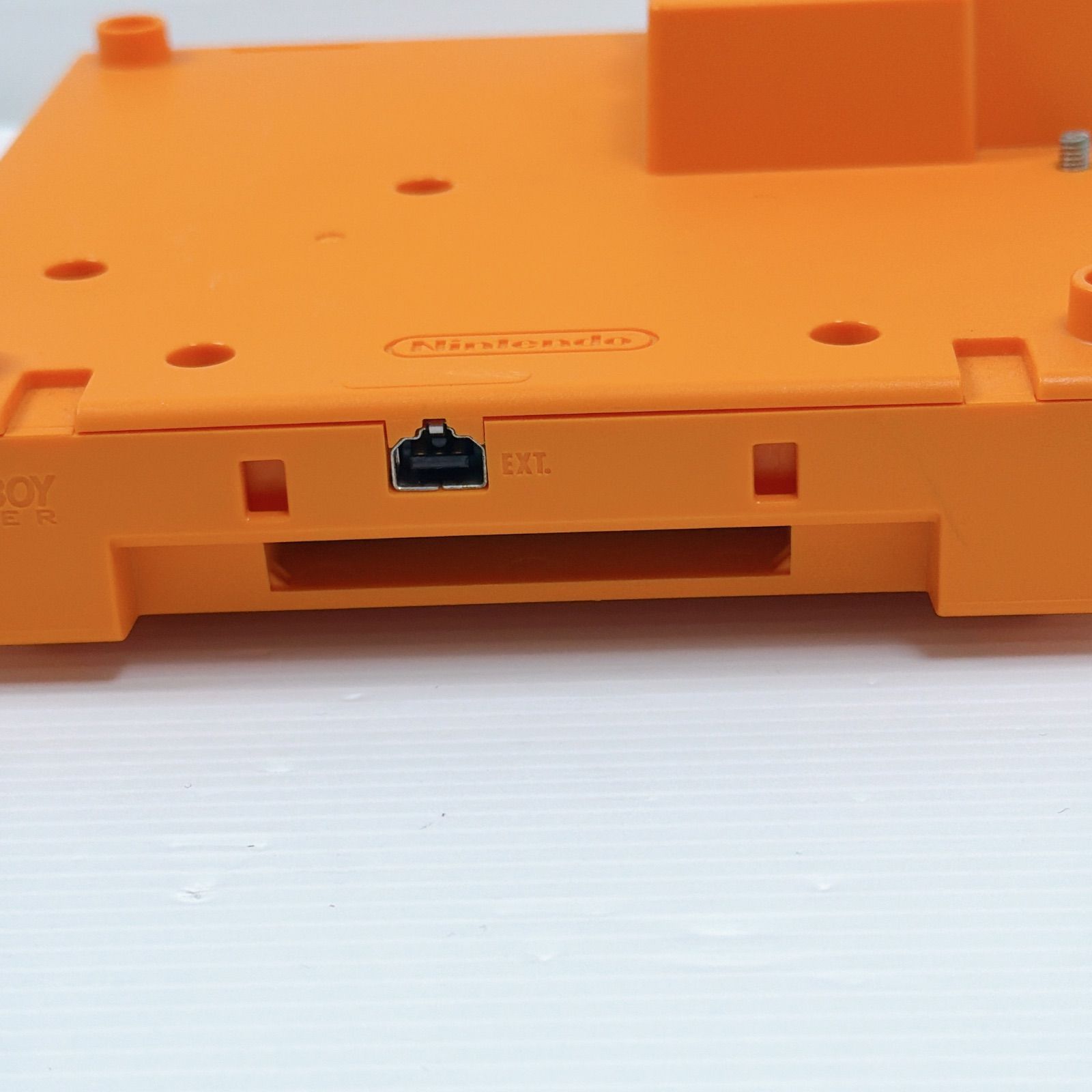 ゲームボーイプレイヤー オレンジ スタートアップディスク付き 良品