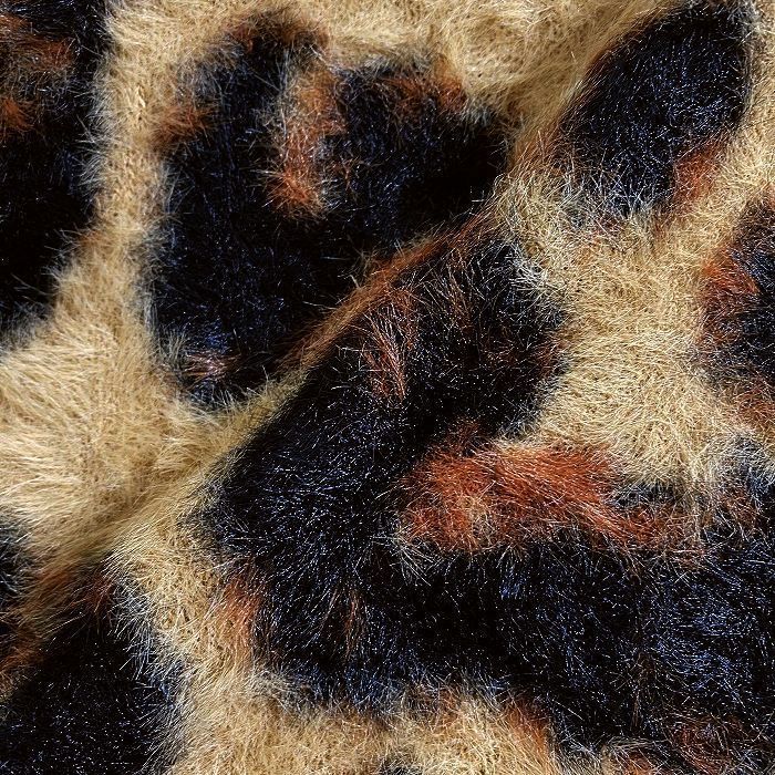 PEARLY GATES パーリーゲイツ ゴルフ シャギーニット レオパード柄