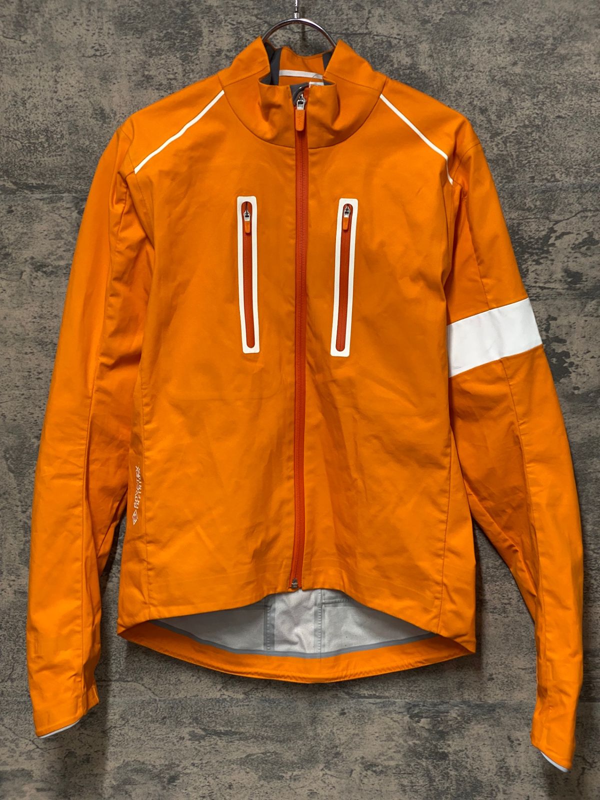 JQ 774 ラファ Rapha CLASSIC WINTER JACKET 長袖 サイクルジャケット オレンジ S GORE TEX INFINIUM