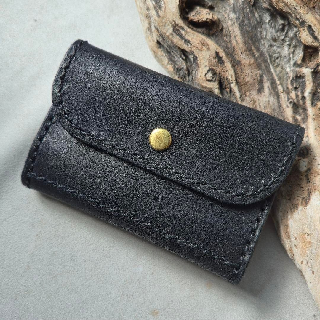 栃木レザーのキーコインケース スリーピングビューティターコイズ