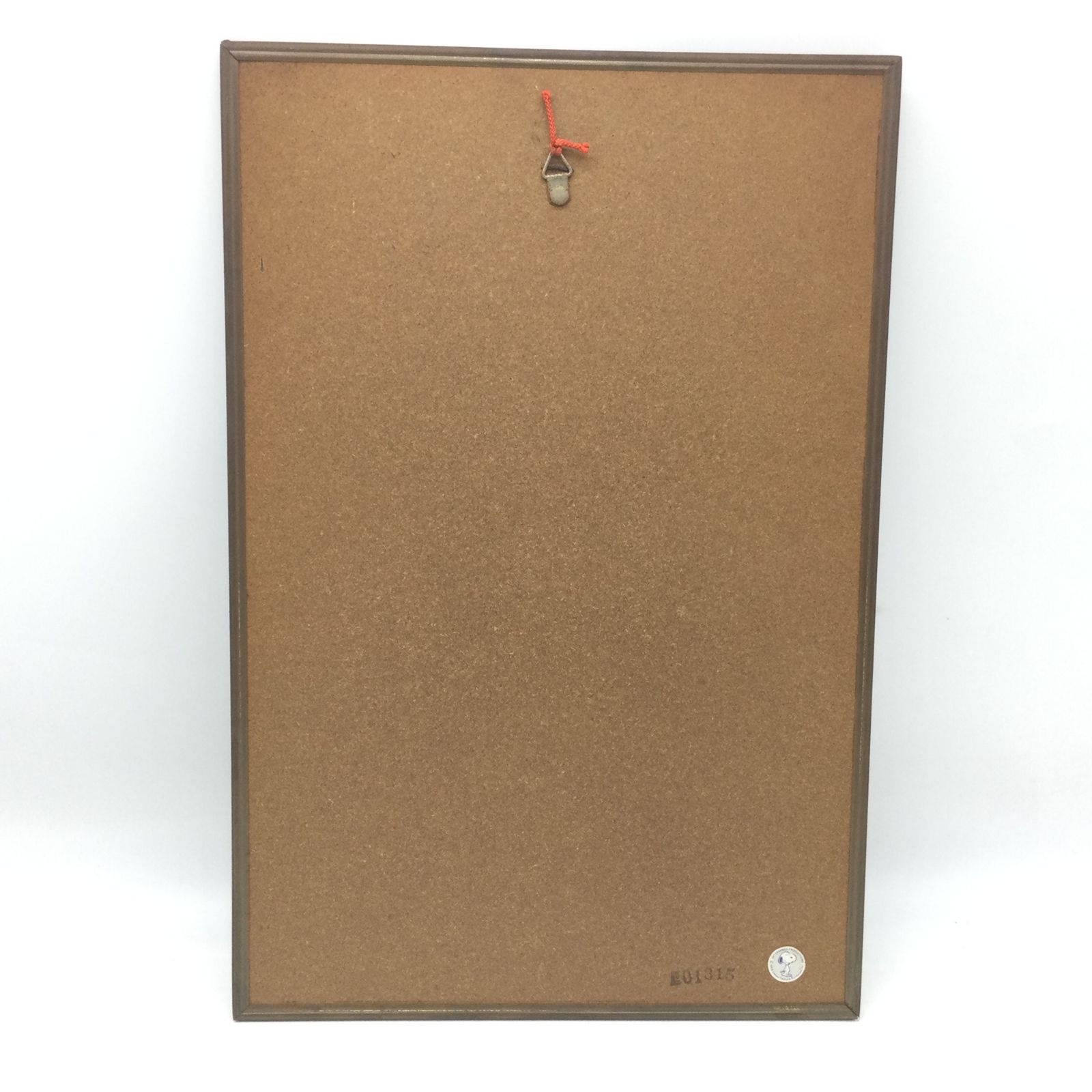 11448 【当時物】スヌーピー パブミラー 「ジョギング」 約46cmX30