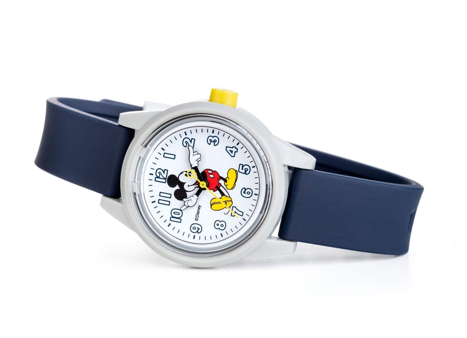 RP 29 800 ウレタンベルト 防水 キッズ ミッキーマウス ディズニー アナログ ソーラー ネイビー スマイルソーラー 腕時計 SmileSolar キューアンドキュー Q
