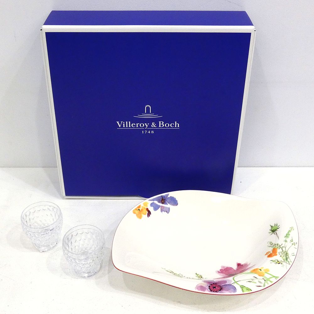 小牧店】美品 Villeroy & Boch ビレロイ＆ボッホ マリフルール サラダ