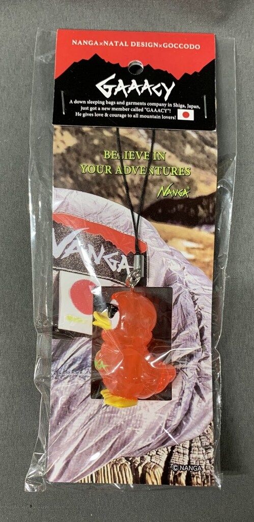NANGA×GOCCO堂×NATAL DESIGN ストラップ GAAACY クリアピンク - メルカリ