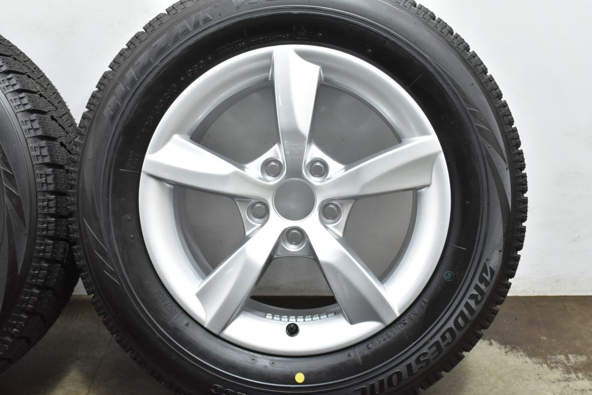 美品 超バリ溝】アウディ 4G A6 純正 16in 7.5J +37 PCD112