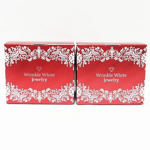 新品 未使用 CRYSTAL JEMMY クリスタルジェミー リンクルホワイト