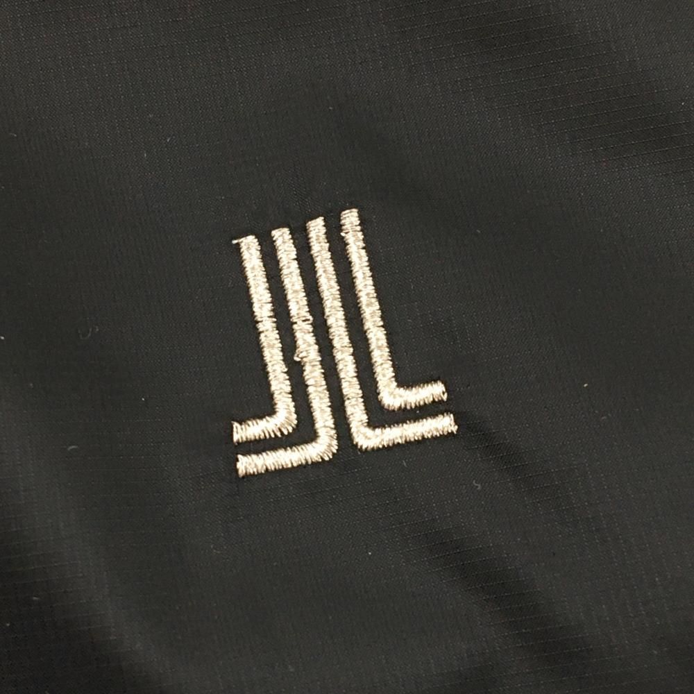 超美品】ランバンスポール 中綿ノースリーブワンピース 黒 ロゴ