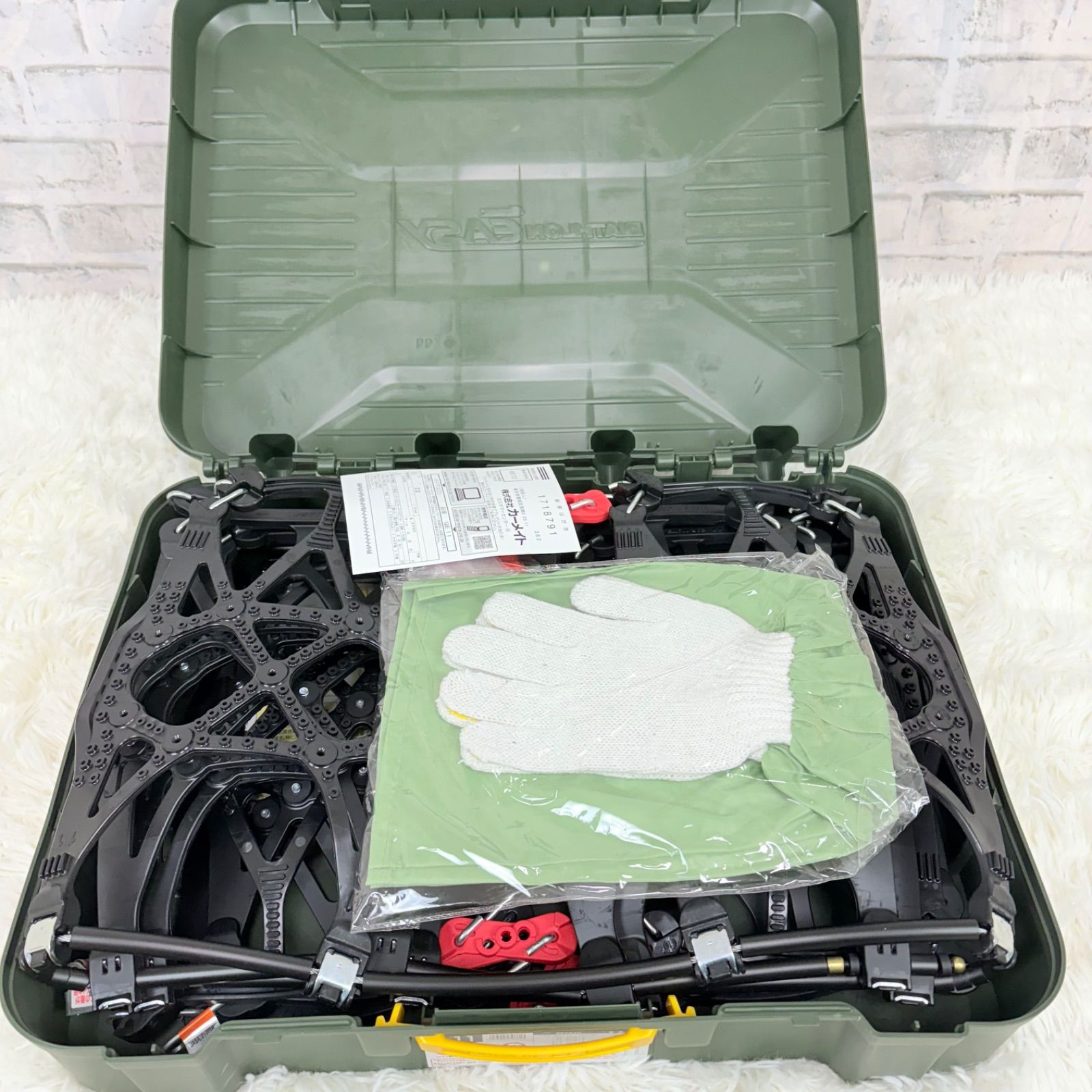 未使用 CARMATE カーメイト バイアスロン クイックイージー チェーン