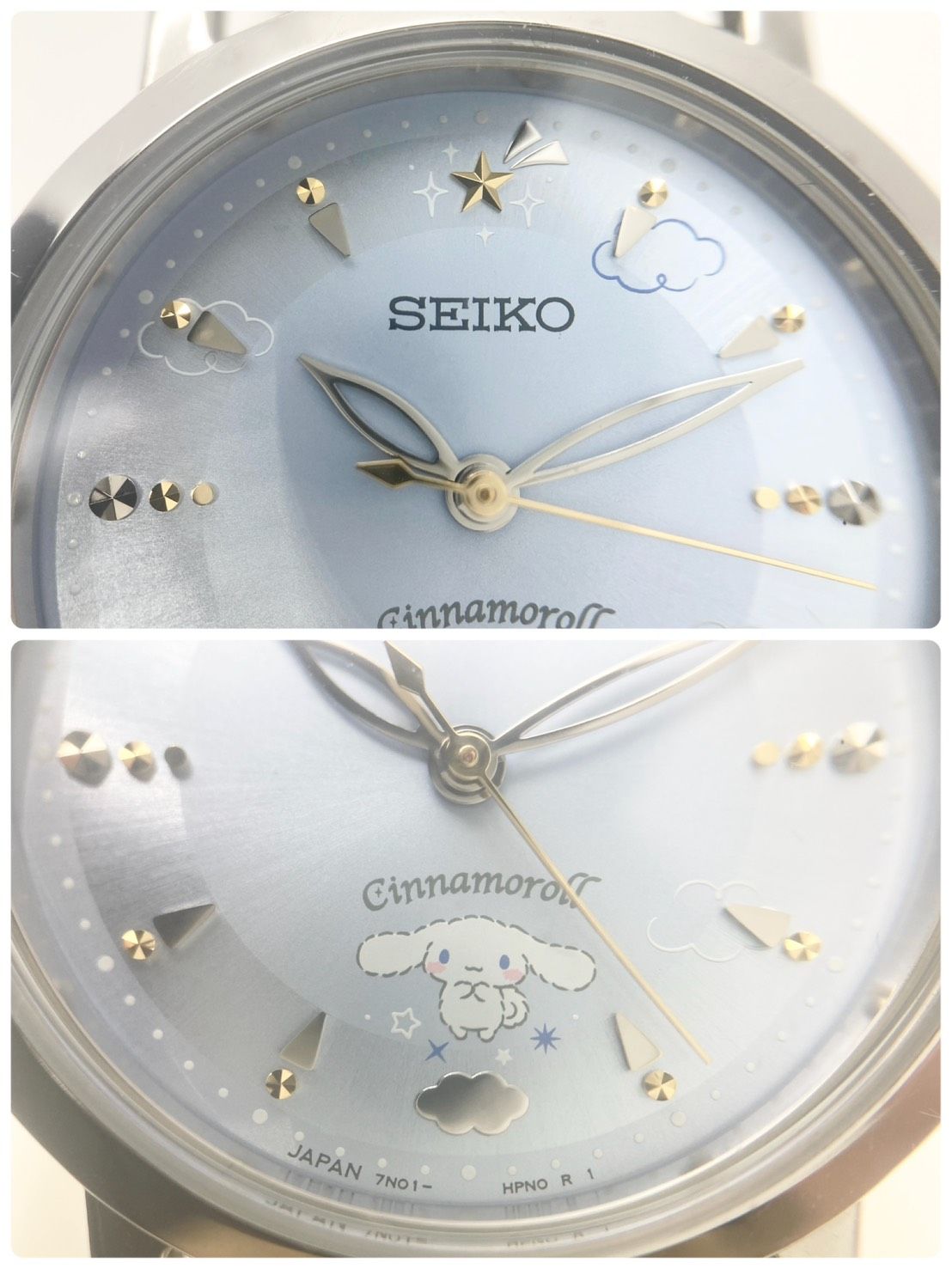 セイコー×シナモロール 限定コラボウォッチ 7N01-HEN0 SEIKO