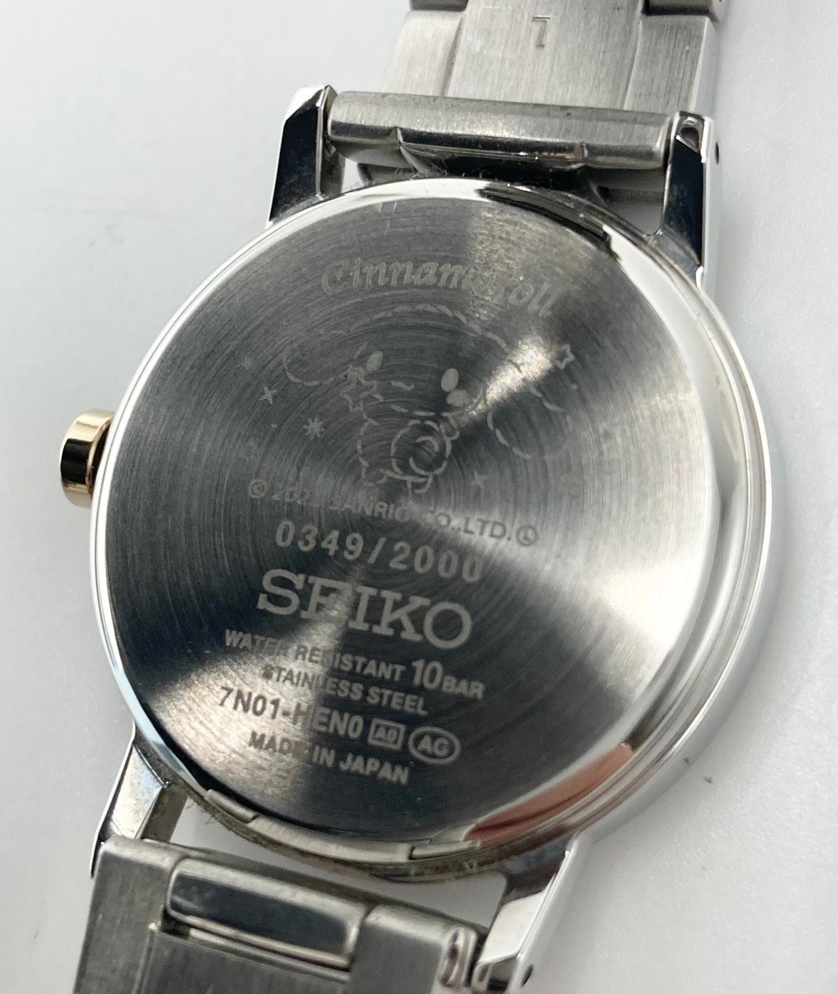 セイコー×シナモロール 限定コラボウォッチ 7N01-HEN0 SEIKO