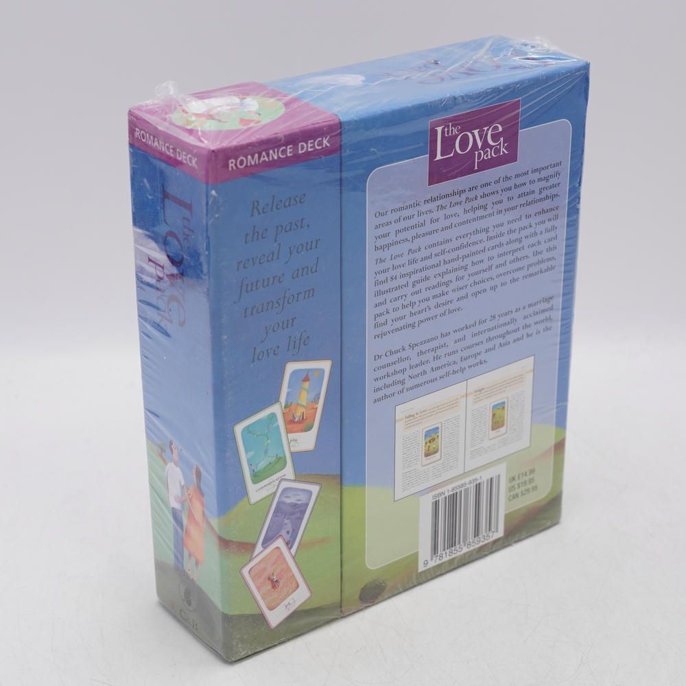 ラブパックセラピーカード チャック スペザーノ 英語版 タロット 恋愛 占い オラクルカード The Love Pack