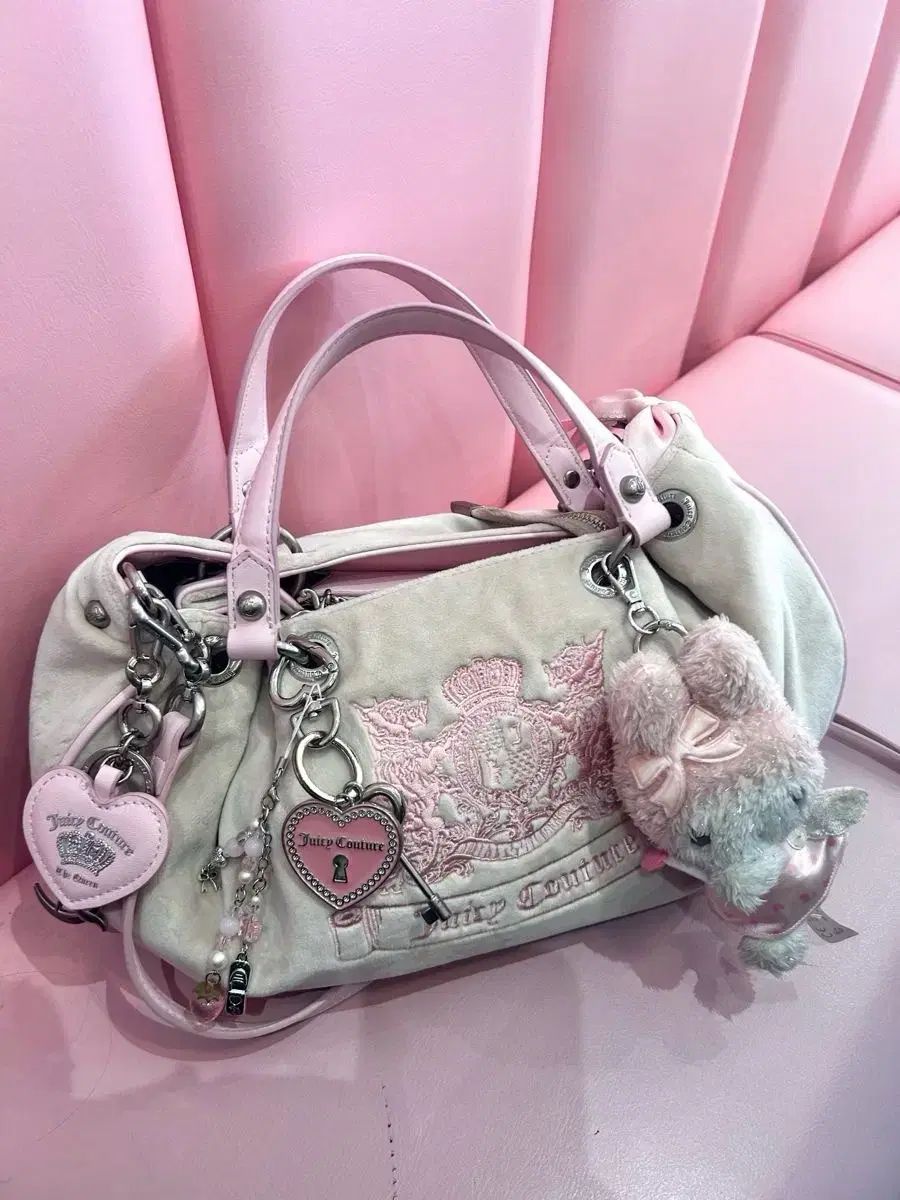 レジェンド JUICY COUTURE ジューシークチュール 必須アイテム マンドゥバッグ ギャザーバッグ Baby Bear ベイビーベア Babymetalclub ヴィンテージ ギャル