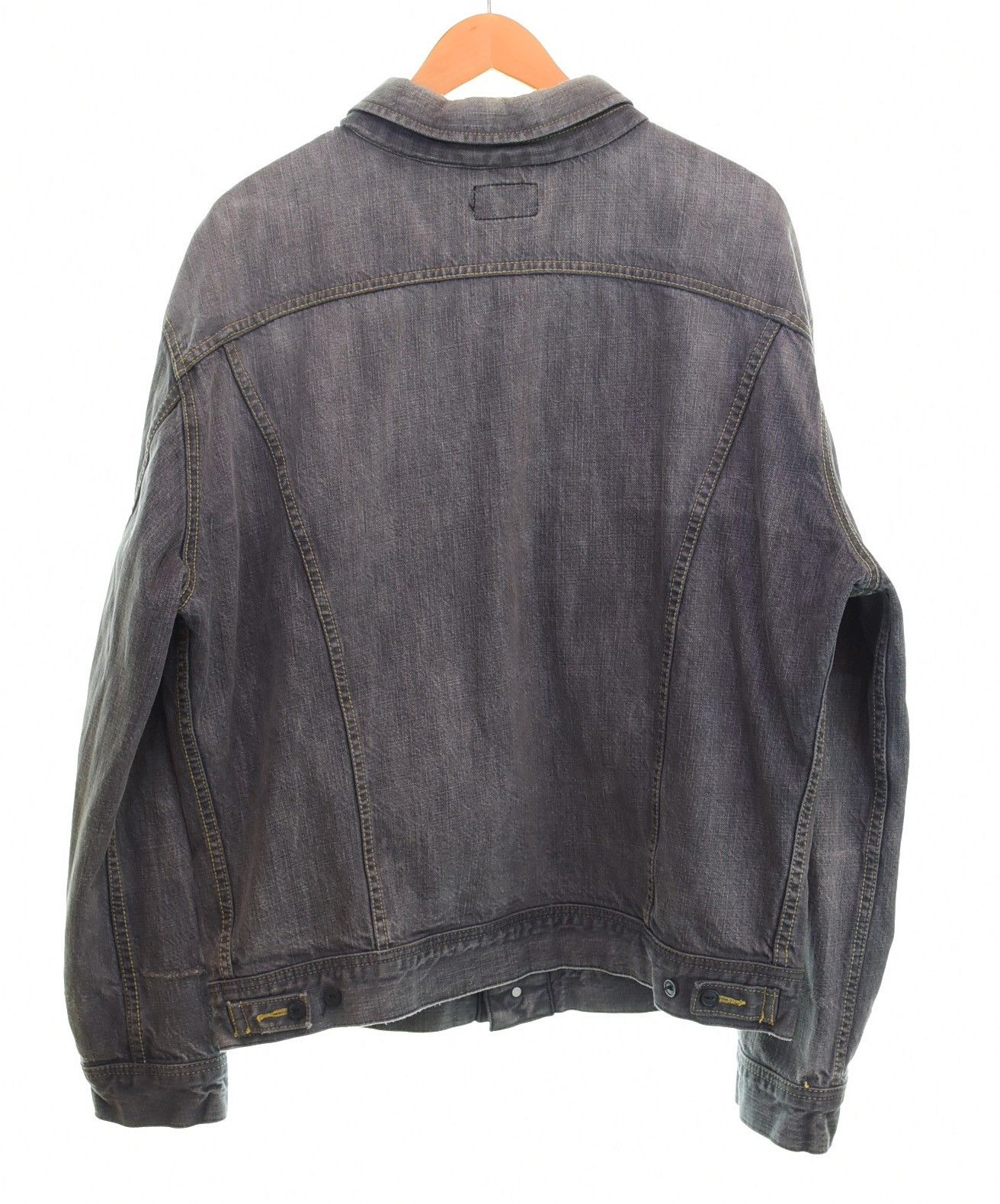 リー Lee ライダー ジャケット スリム RIDER JACKET SLIM ブラック デニム BLACK DENIM 先染め XXL 103 MT-3495