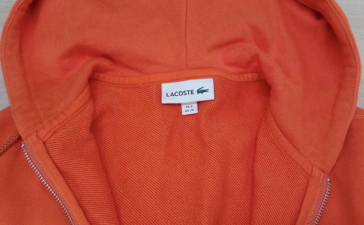 LACOSTE/ラコステ/パーカー/プレミアムコットンジップスウェット