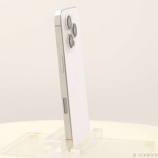 中古品〕 iPhone16 Pro 256GB ホワイトチタニウム MYN13J／A SIMフリー