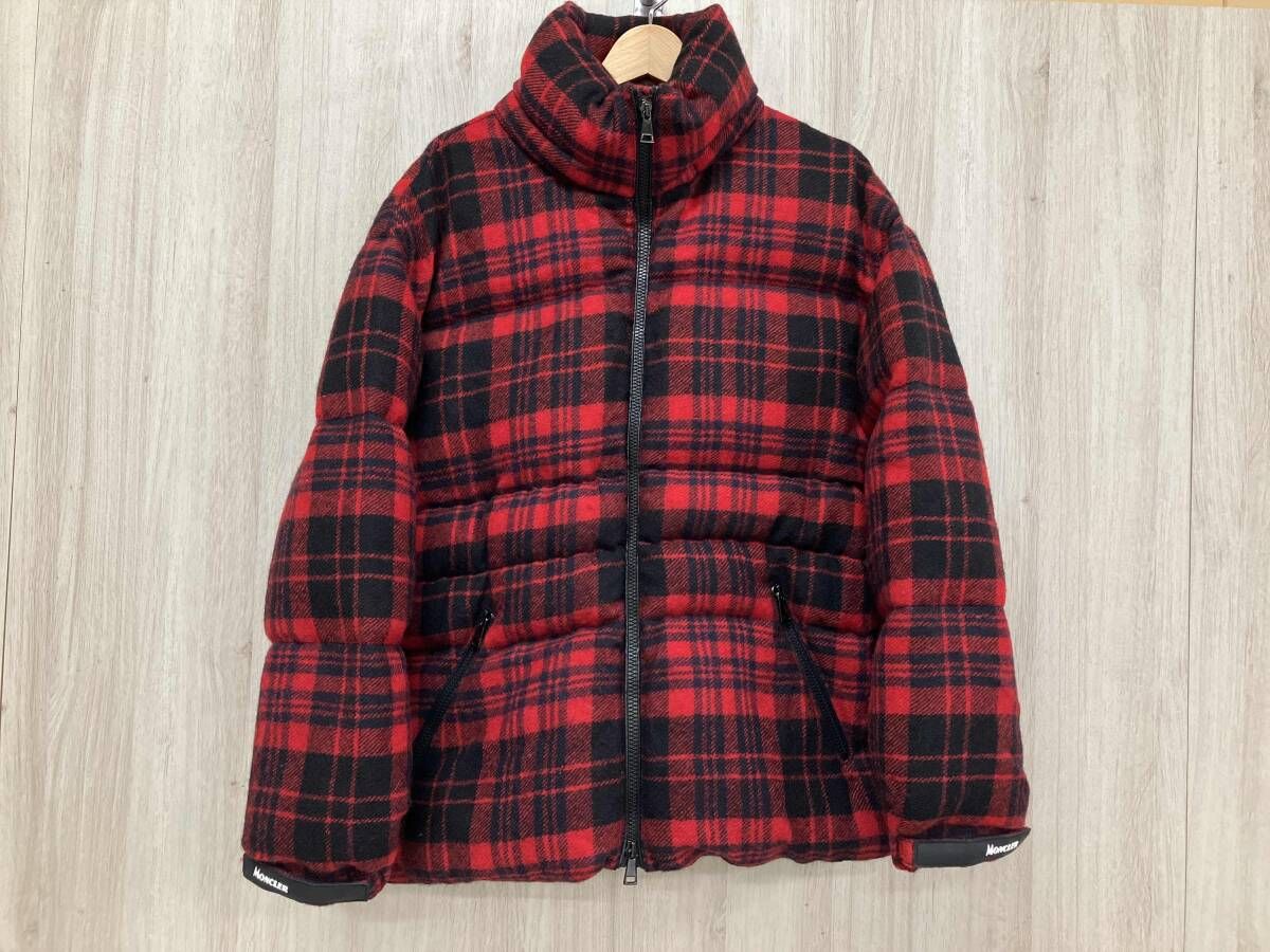 MONCLER DANUBE ダウンジャケット モンクレール チェック サイズ2