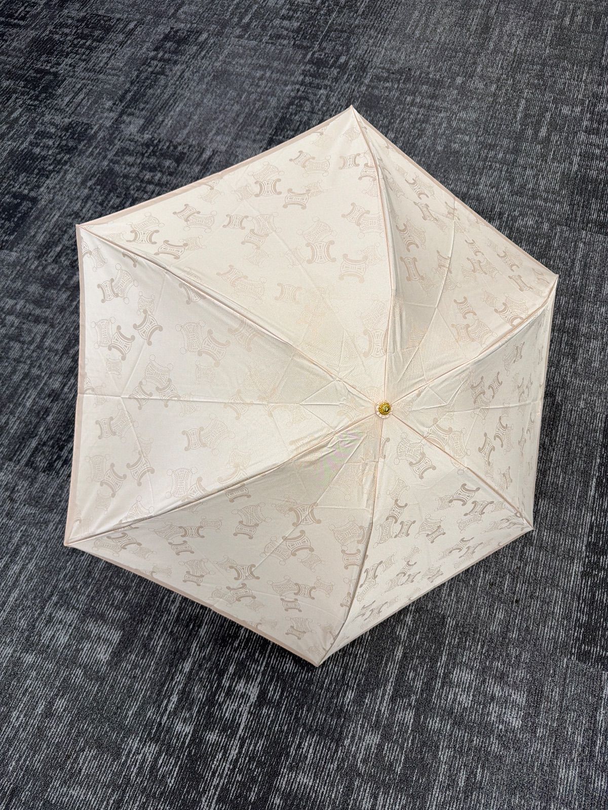 CELINE セリーヌ 折りたたみ傘 日傘 ロゴ - メルカリ