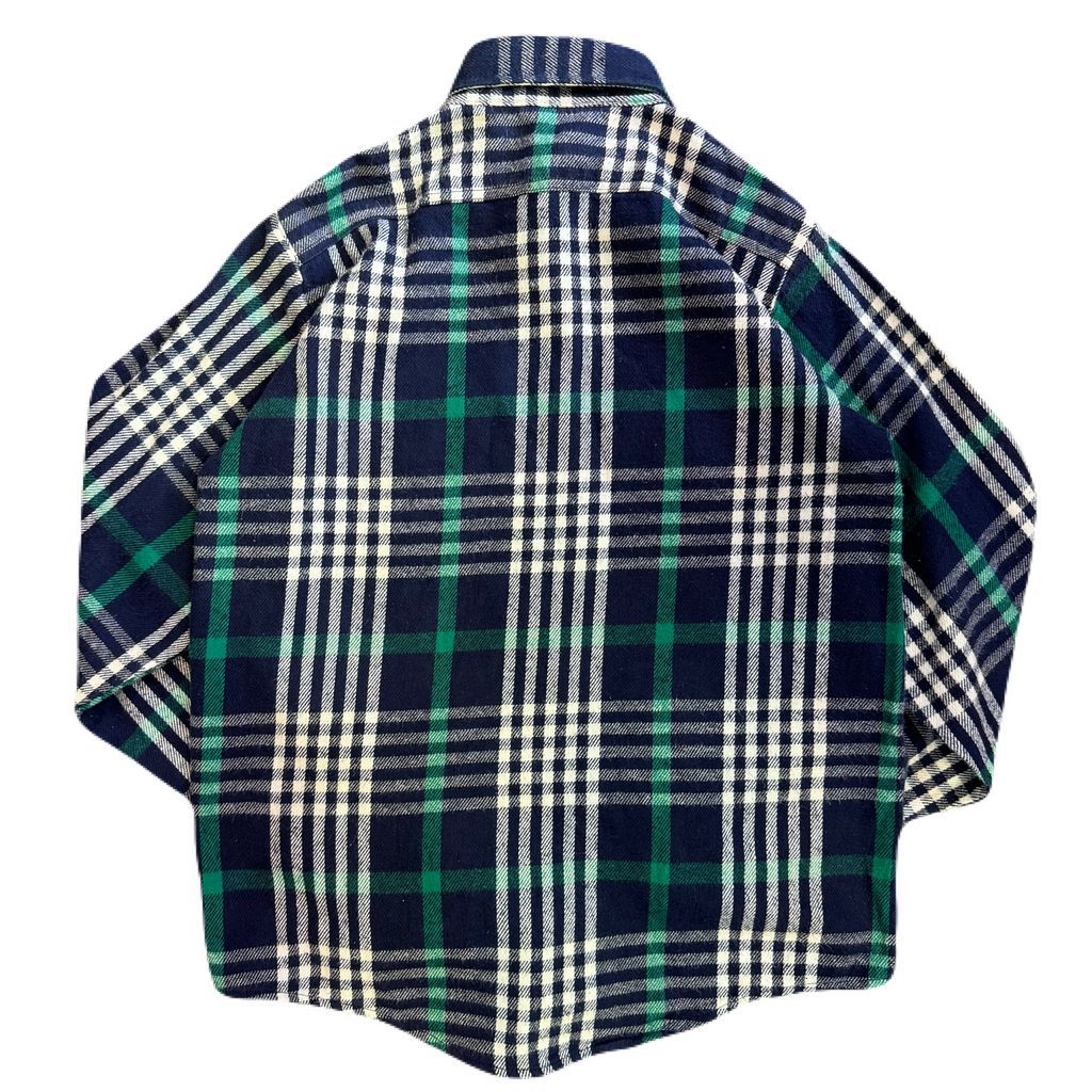 OshKosh B'Gosh オシュコシュ チェック柄 コットン ネルシャツ ヘビー