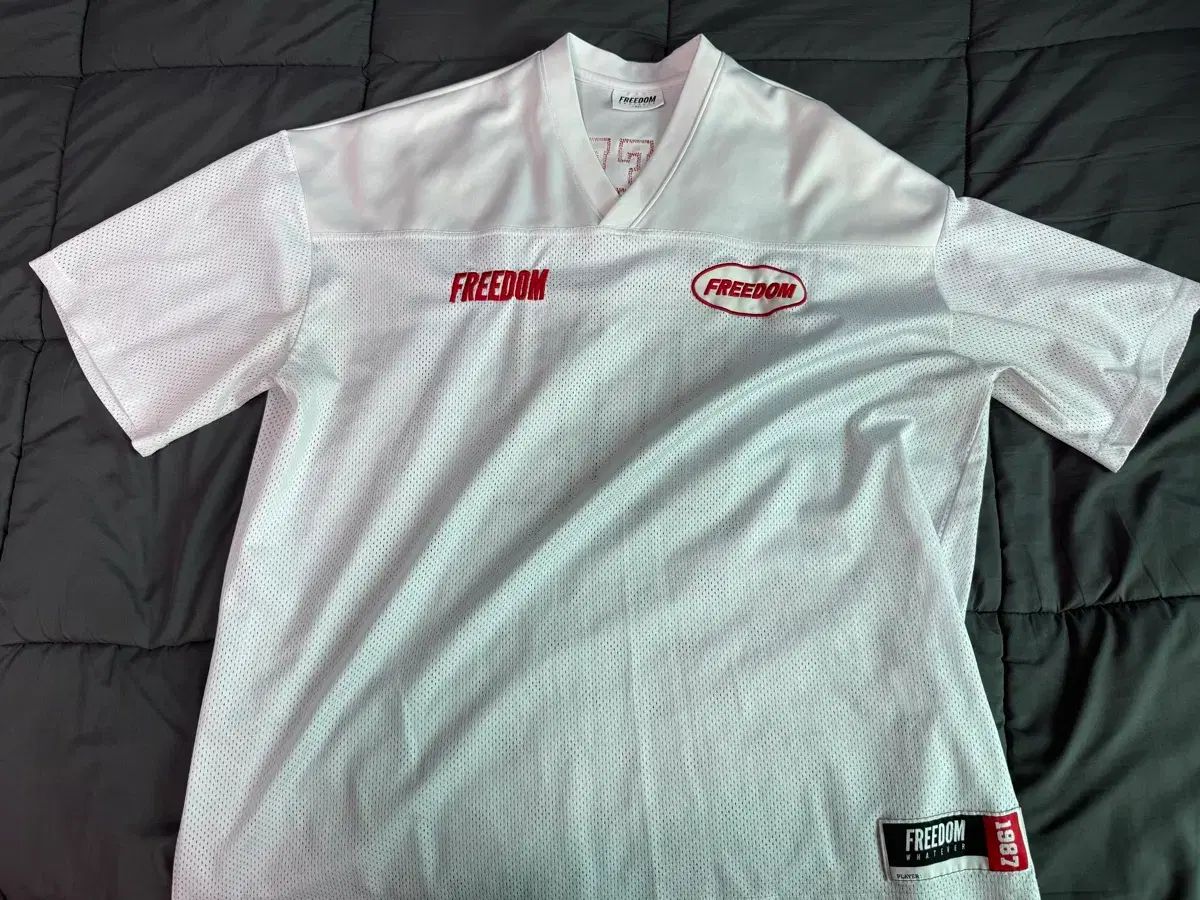 DOM メッシュ ラグビージャージ 白 2 XL