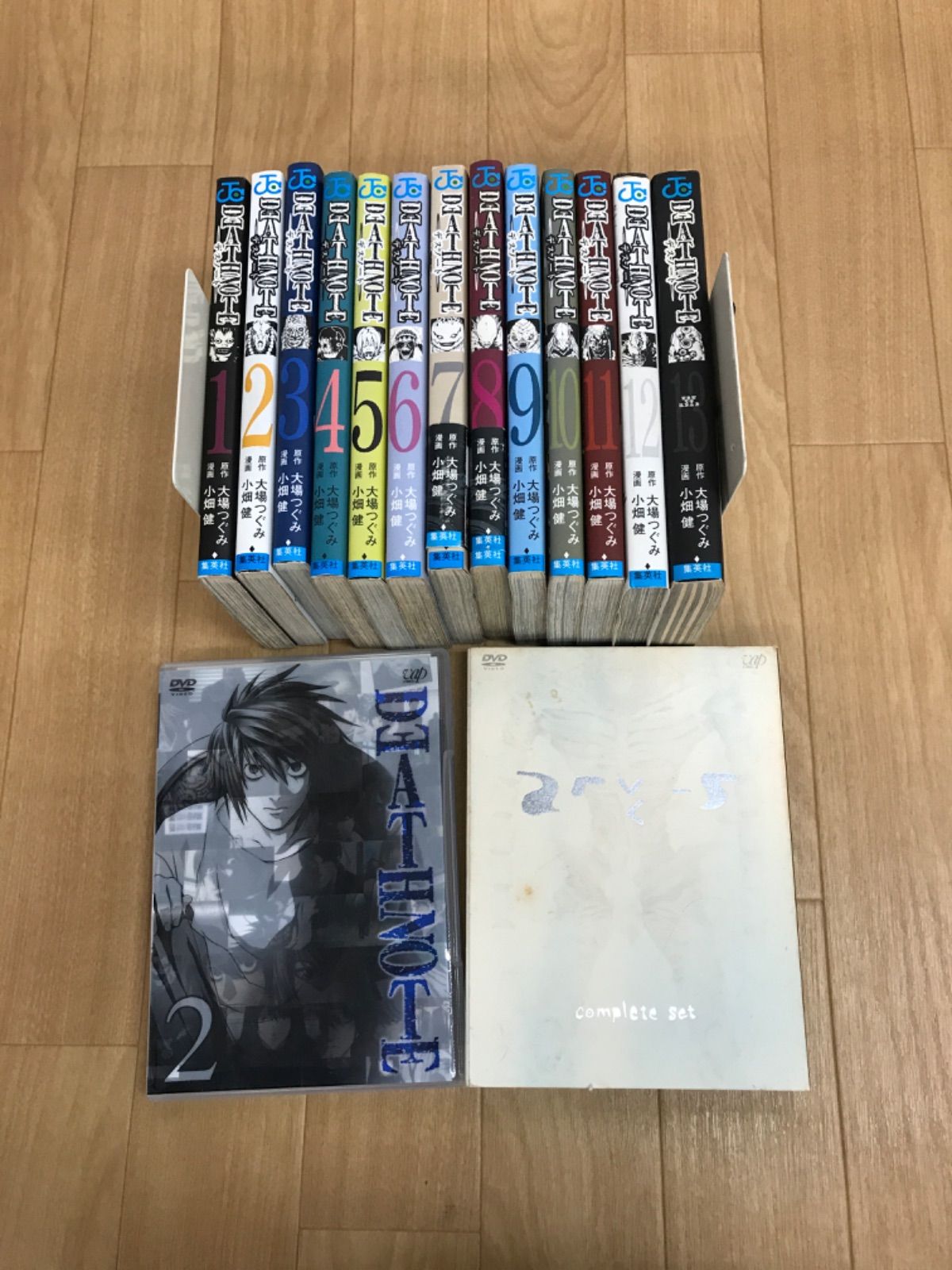 ☆デスノート DEATH NOTE 1~12巻 コミック全巻セット＋アニメ