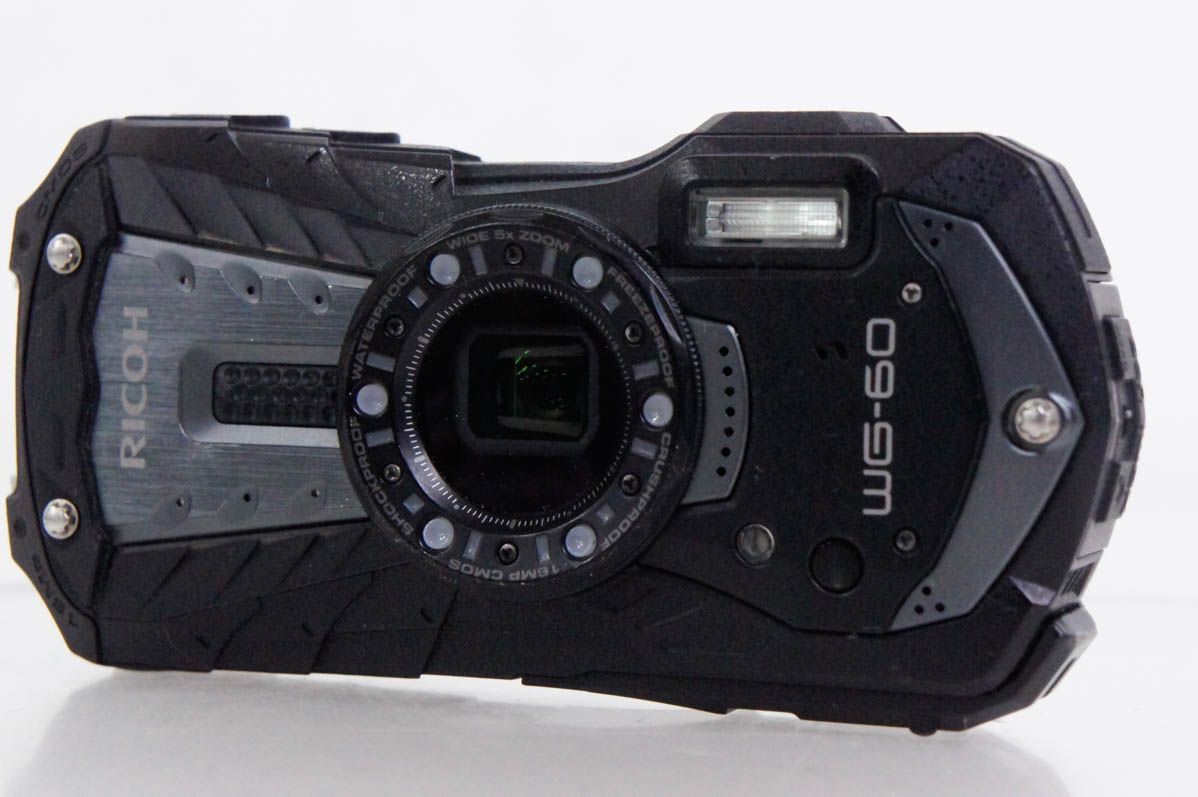 中古】RICOHリコー デジタルカメラ 1600万画素 WG-60 防水防塵