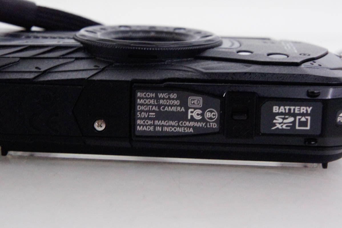 中古】RICOHリコー デジタルカメラ 1600万画素 WG-60 防水防塵