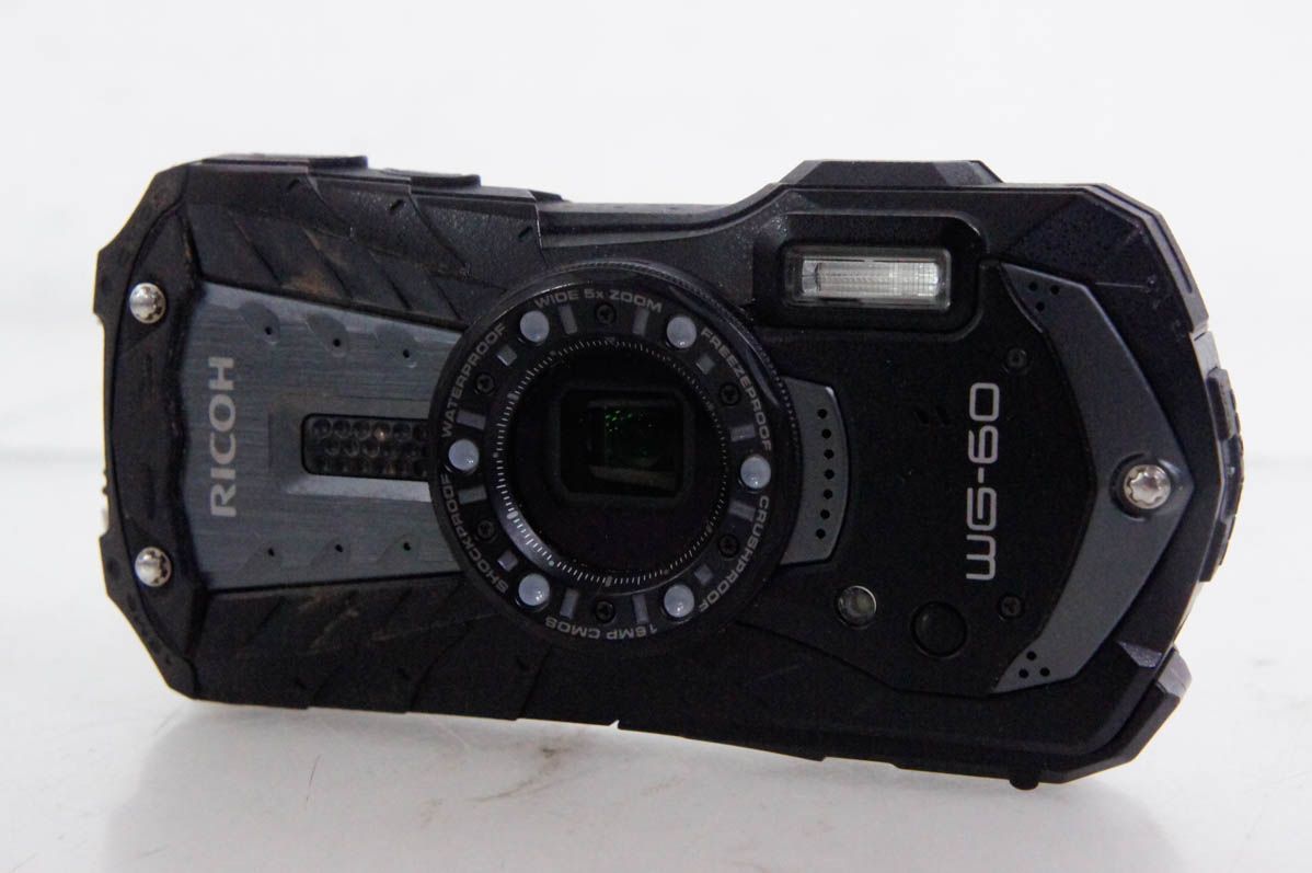 中古】RICOHリコー デジタルカメラ 1600万画素 WG-60 防水防塵
