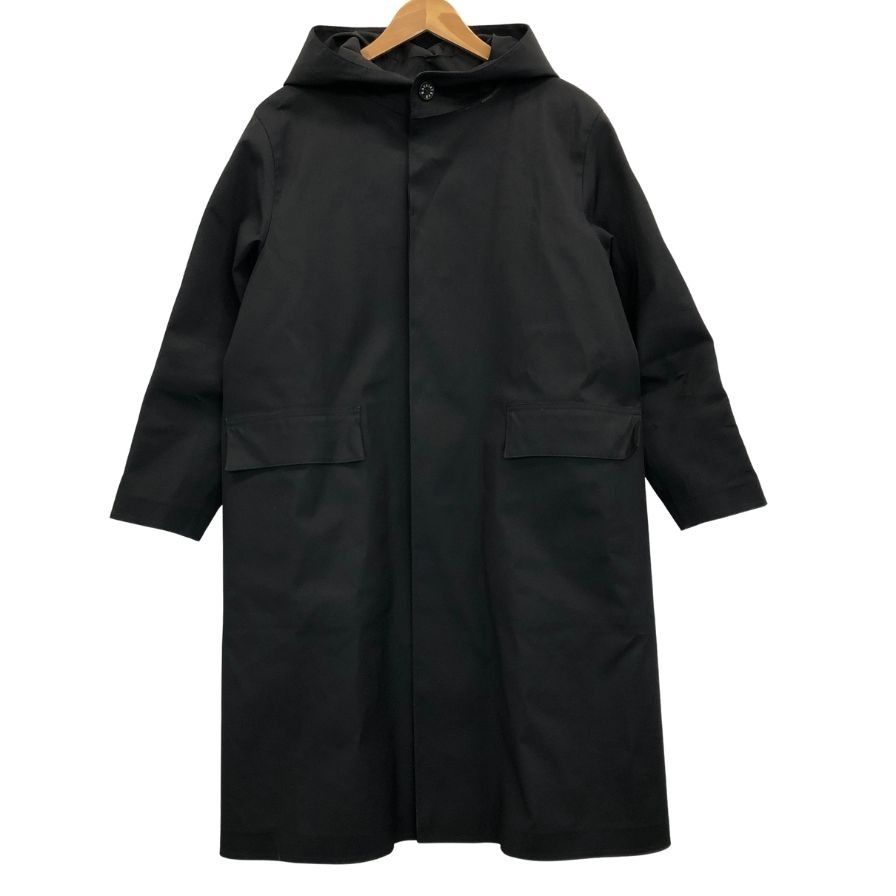 Mackintosh x Hyke レインコート マッキントッシュ×ハイク フーデッドコート ライナー付き ブラック