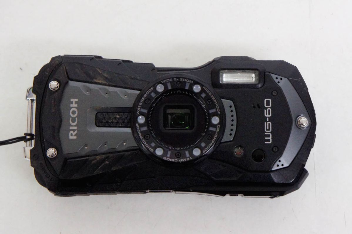 中古】RICOHリコー デジタルカメラ 1600万画素 WG-60 防水防塵