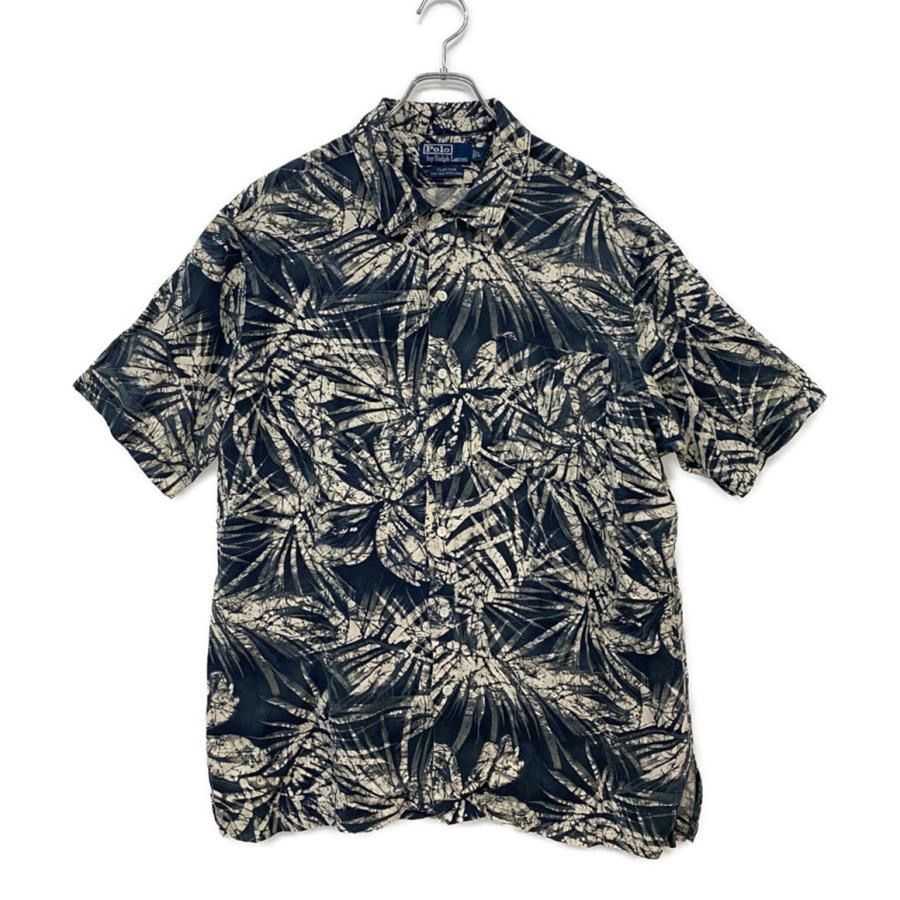 90s POLO RALPH LAUREN オープンカラー アロハシャツ 半袖シャツ