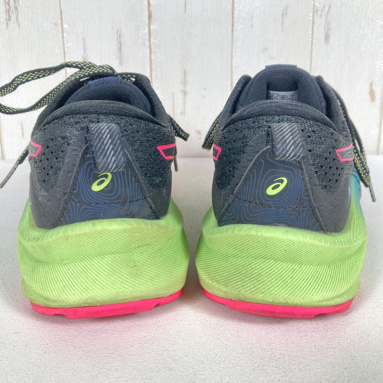 Women s 24.0 cm ブラック系 Asics アシックス トラブーコ マックス 2 Trabuco Max フットウェア トレイルランニングシューズ z