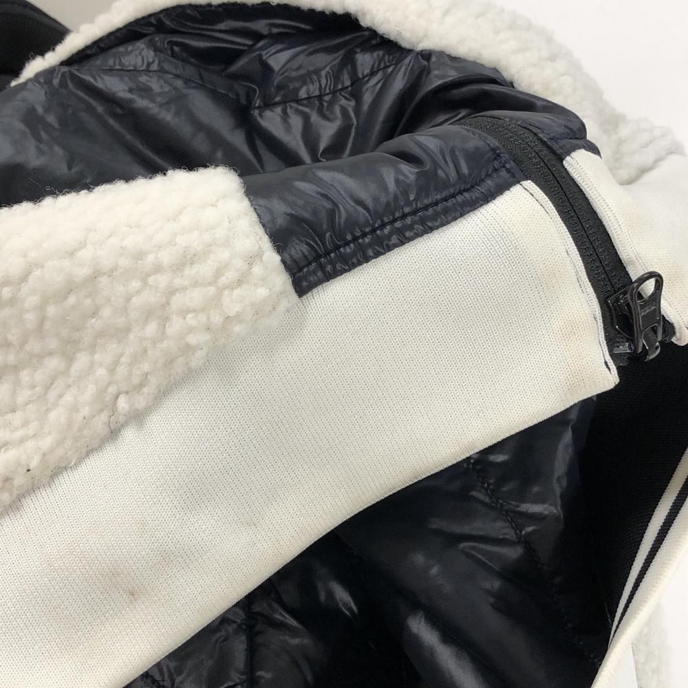 美品】ジャックバニー 中綿リバーシブルスニード ダークネイビー×白 裏