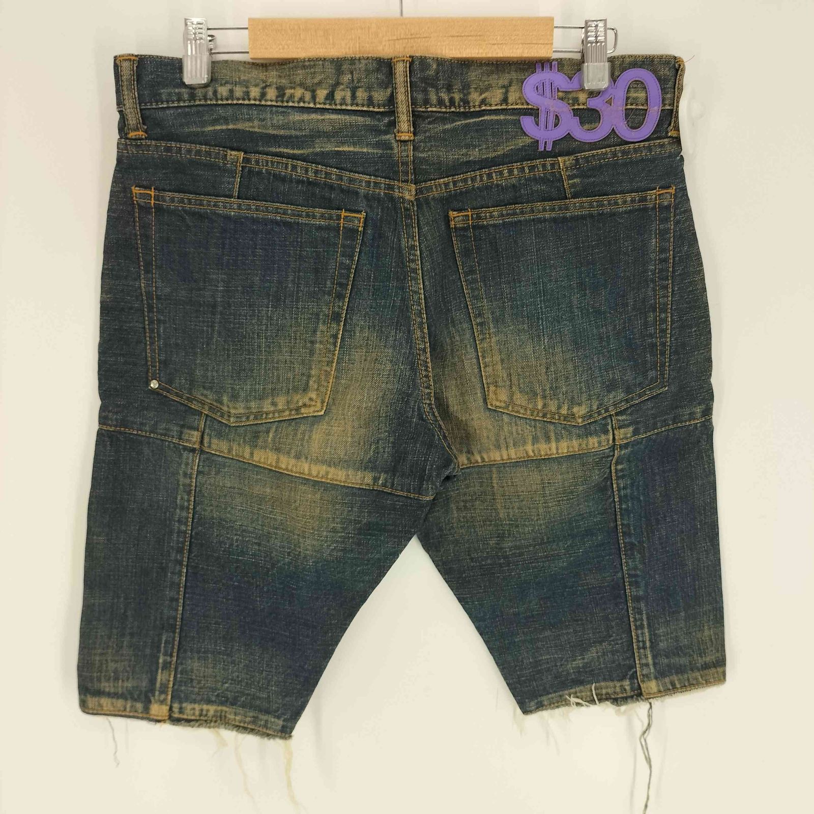 スワッガー SWAGGER 00S ジップフライ デニム ショート パンツ メンズ