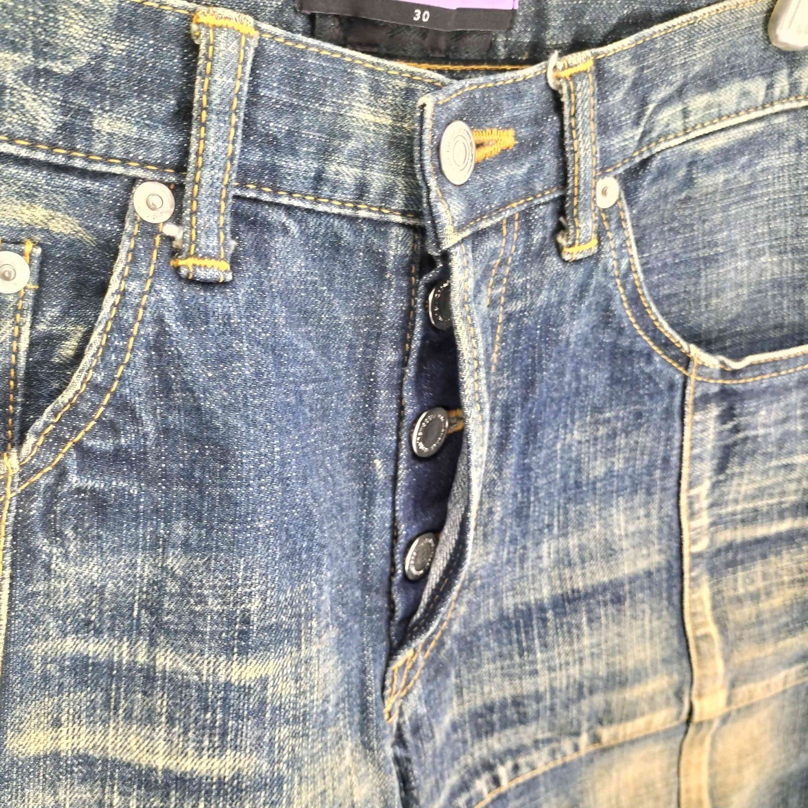 スワッガー SWAGGER 00S ジップフライ デニム ショート パンツ メンズ