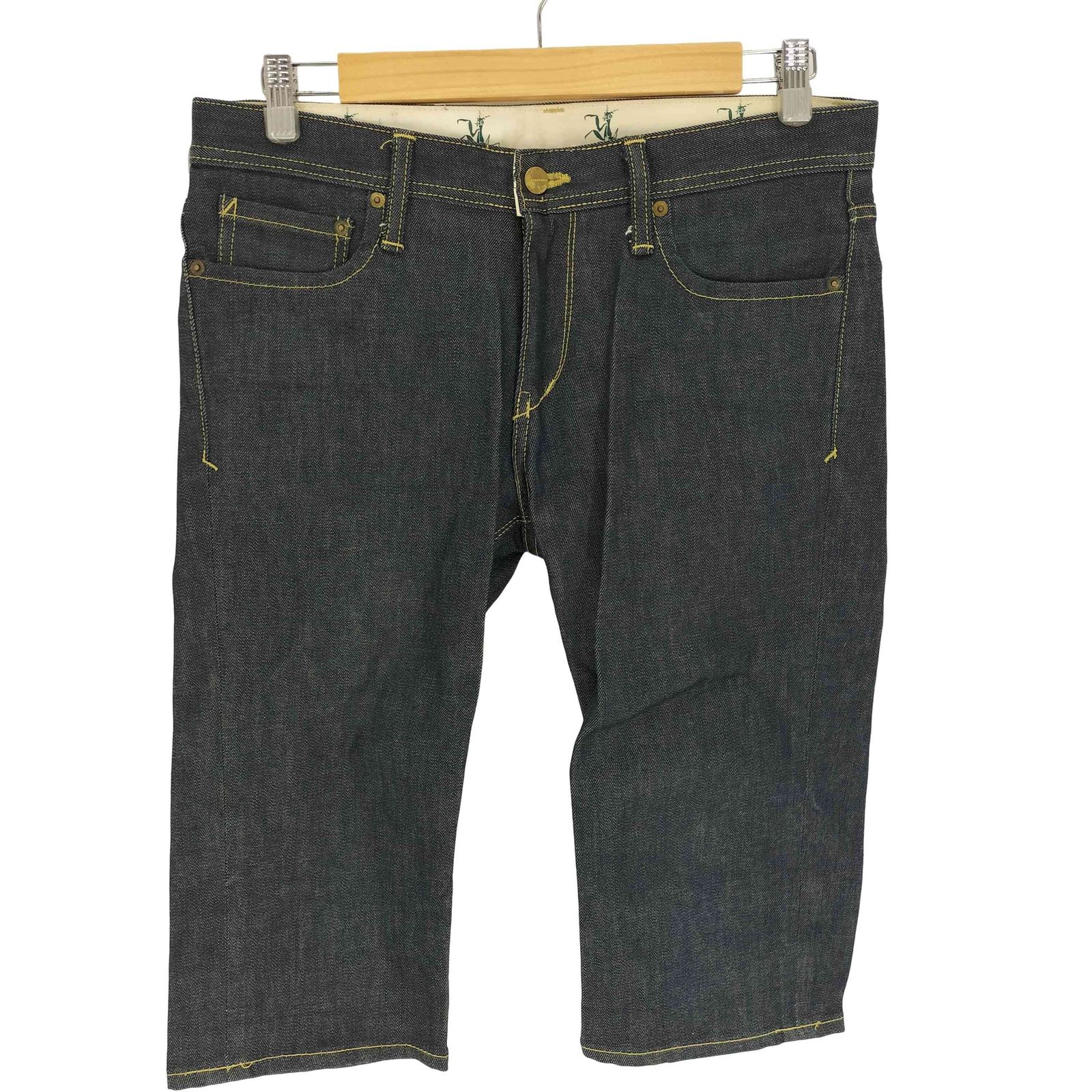 PHENOMENON デニムパンツ フェノメノン PHENOMENON ストレッチ クロップド ノンウォッシュ