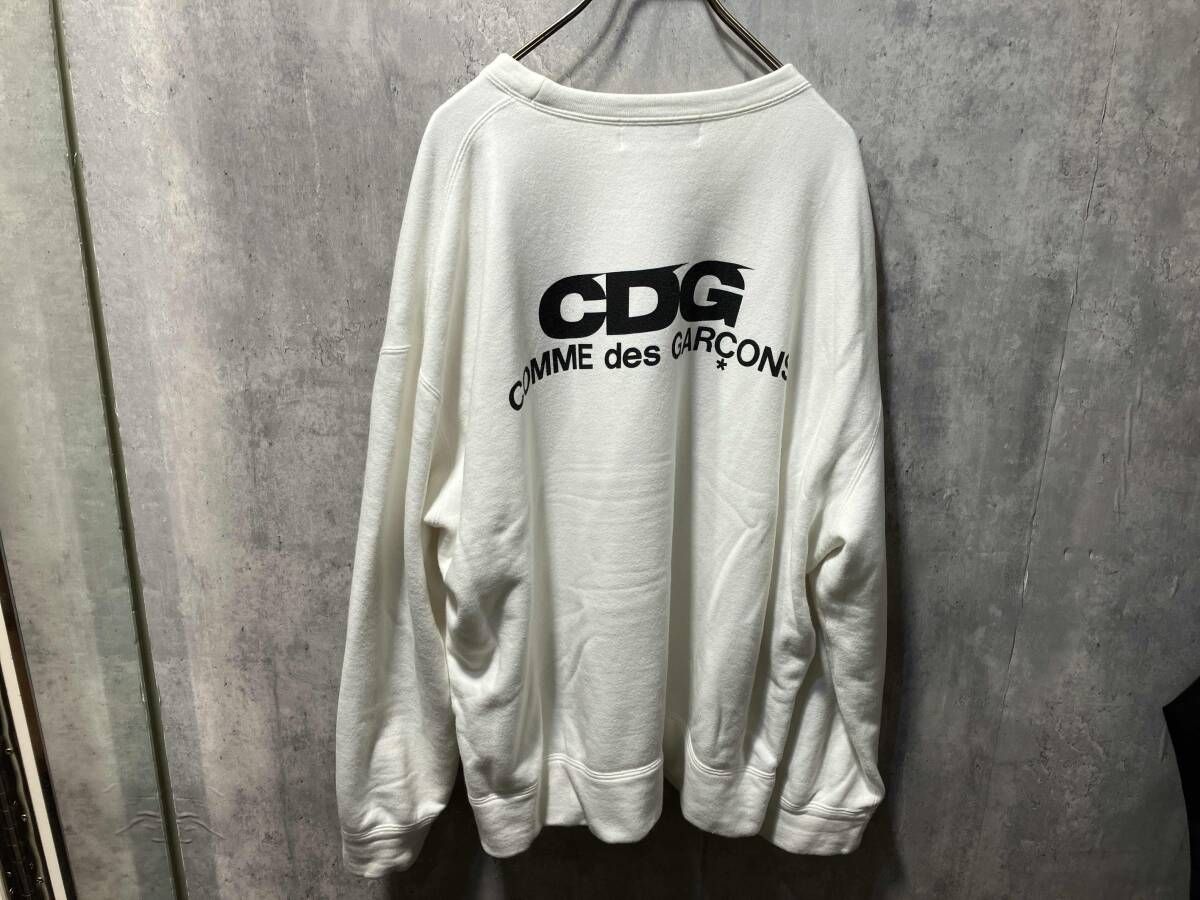 CDG OVERSIZED SWEATSHIRT スウェットシャツ Mサイズ シーディージー 