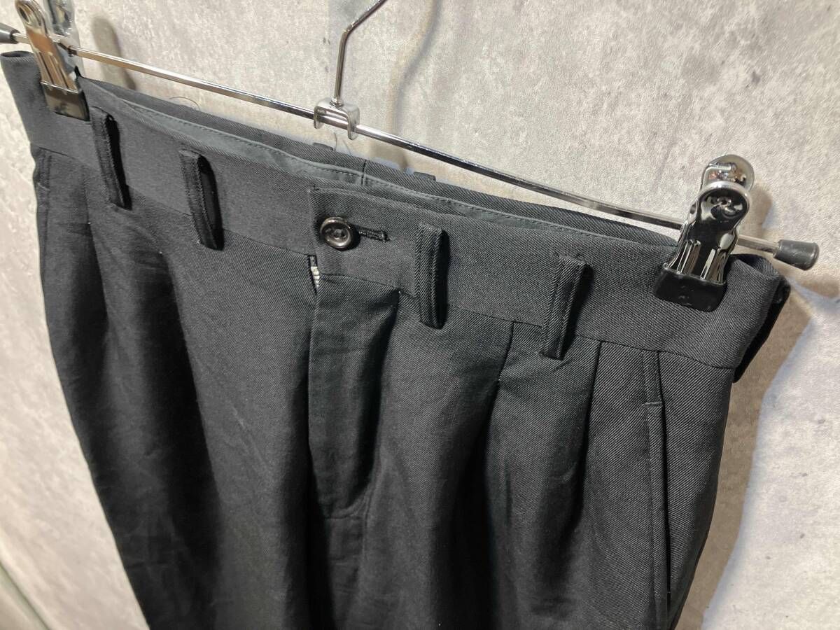 Yohji Yamamoto FEMME タックパンツ FV-P92-103 サイズSS ブラック