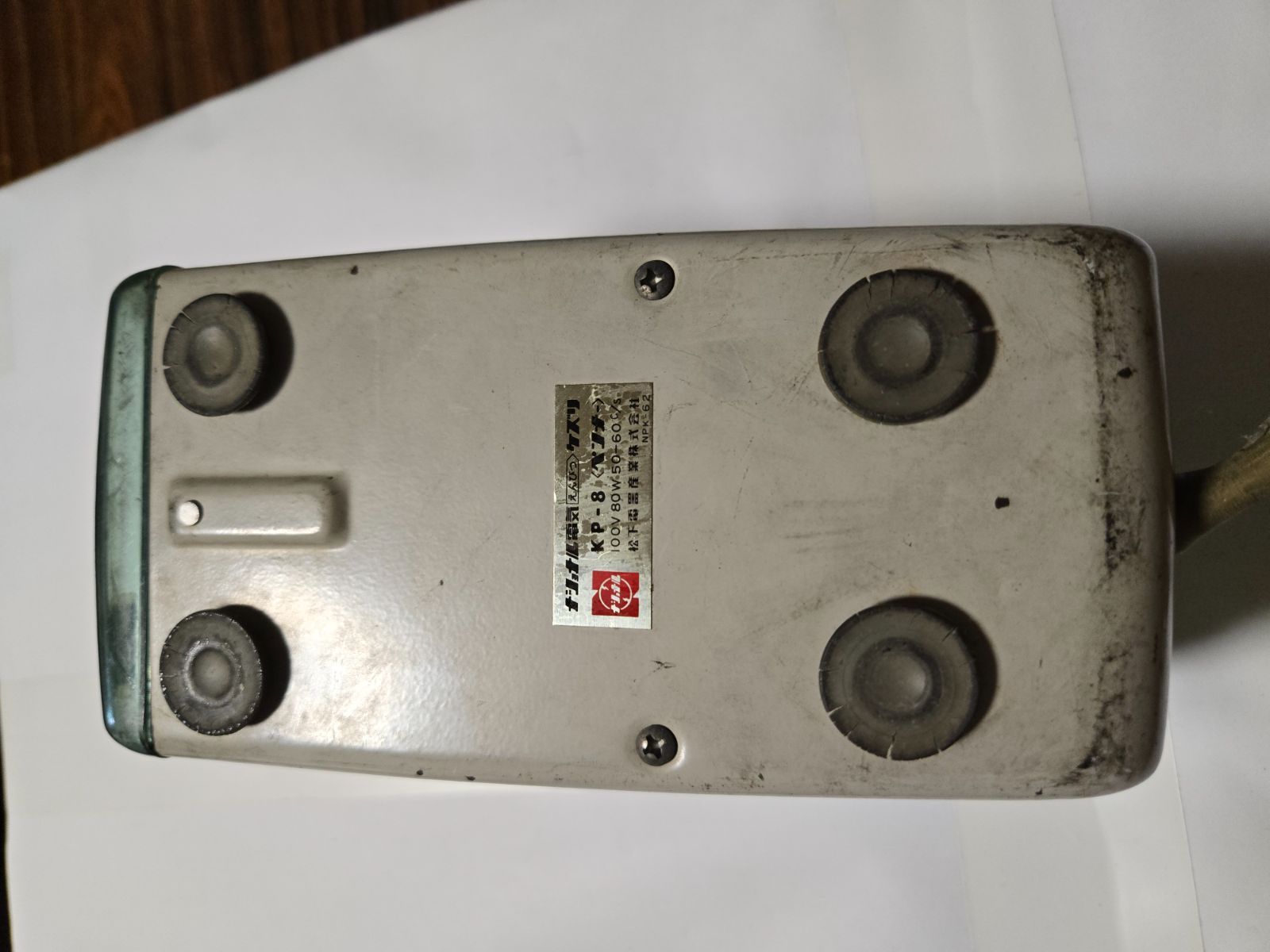 ナショナル 電気えんぴつケズリ レトロ KP-8 - メルカリ