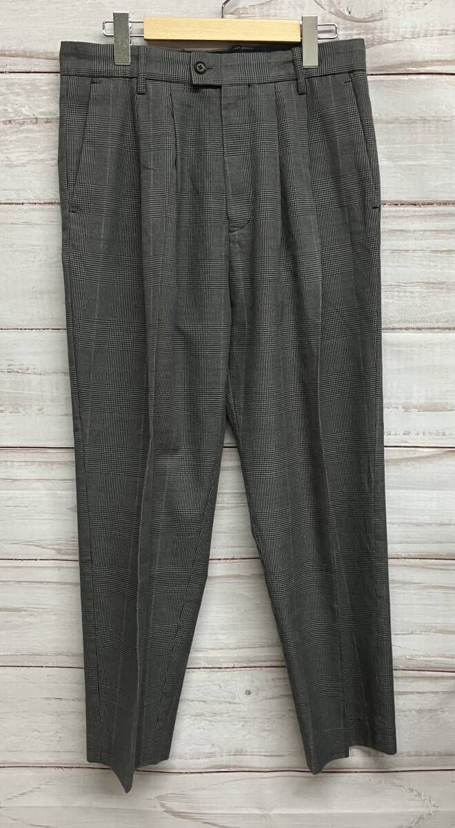 STEIN シュタイン その他ロングパンツ チャコールグレー格子柄系