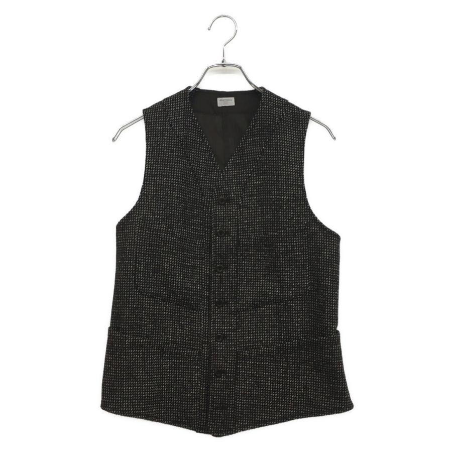 ANATOMICA SAGAN ORGANIC TWEED BARLEYCORN サイズS チェック柄 アナトミカ