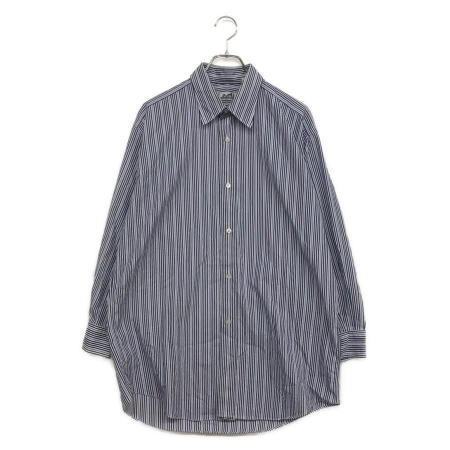 00s HERMES セリエボタンストライプシャツ サイズ41 ストライプ柄
