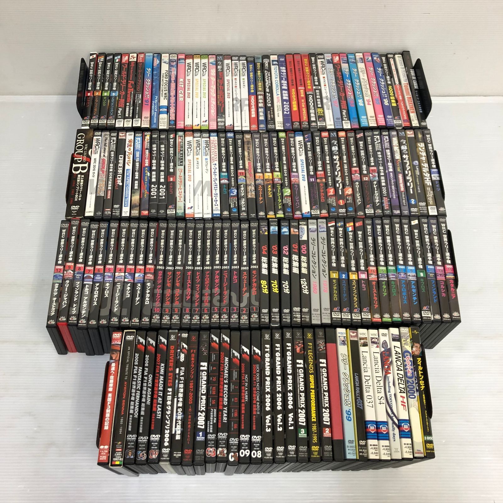 △【DVD】モータースポーツ 他 DVD 大量まとめ (欠品物不明、商品状態