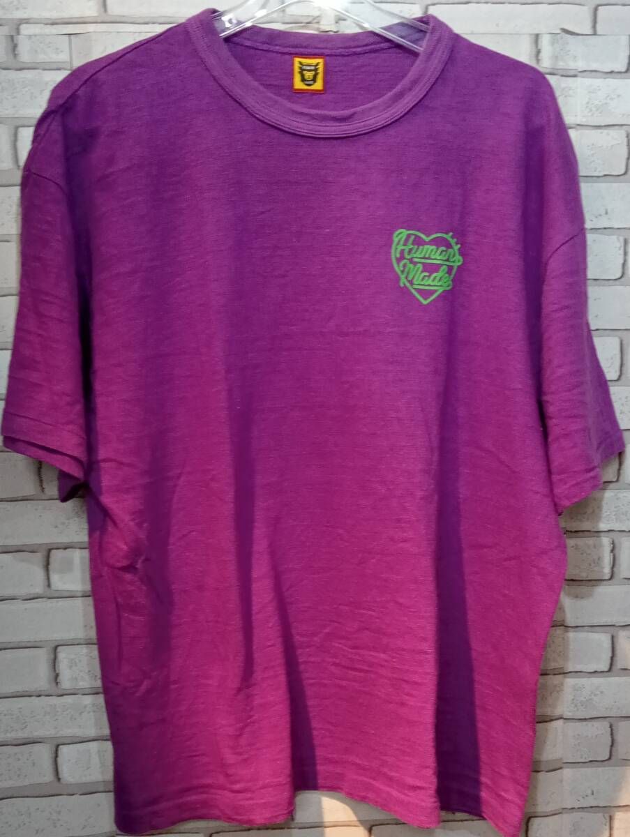 HUMAN MADE ヒューマンメイド 半袖Tシャツ プリントロゴ オファー