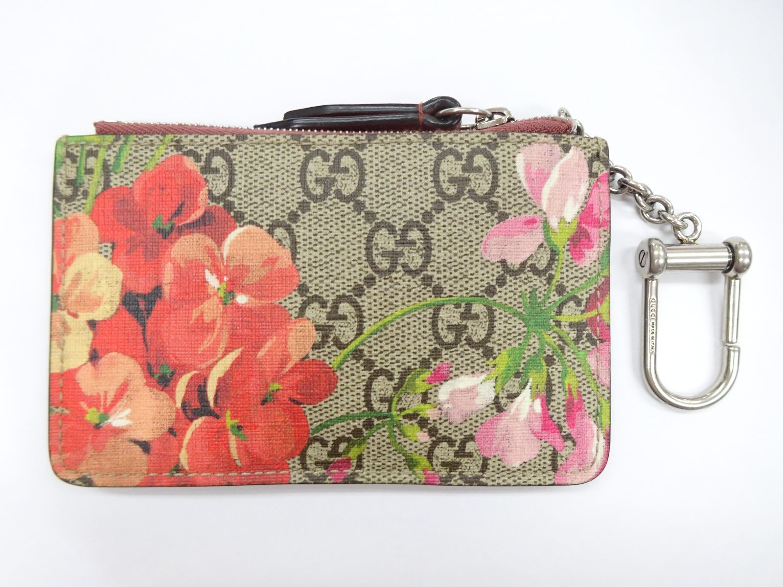 GUCCI GGブルームス キーリング付きケース GUCCI グッチ GGブルームス キーケース コインケース キーリング