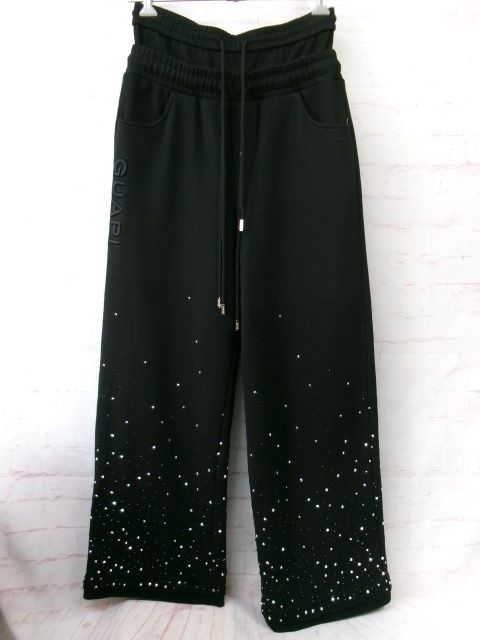 GUAPI ｸﾞｱﾋﾟ ｽｩｴｯﾄﾊﾟﾝﾂ ﾋﾞｼﾞｭｰ ﾌﾞﾗｯｸ 30